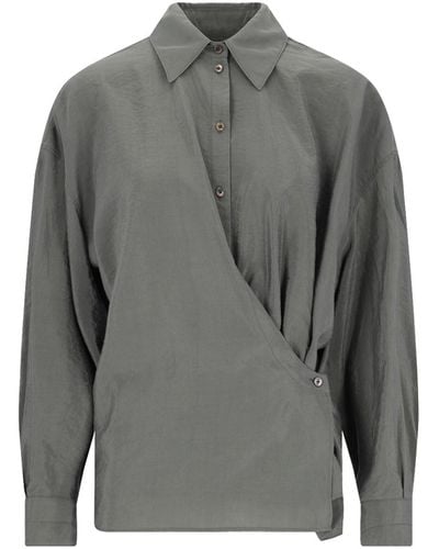 Lemaire Shirts - Gray