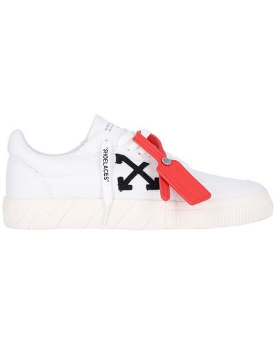 Off-White c/o Virgil Abloh "vulcanized" Low Sneakers - Pink