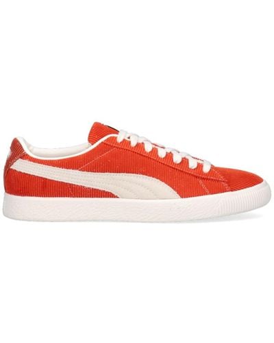 PUMA X Butter Goods Sneakers "Basket Vintage" - Rosso