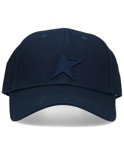 Golden Goose Star-patch Baseball Cap - Blue