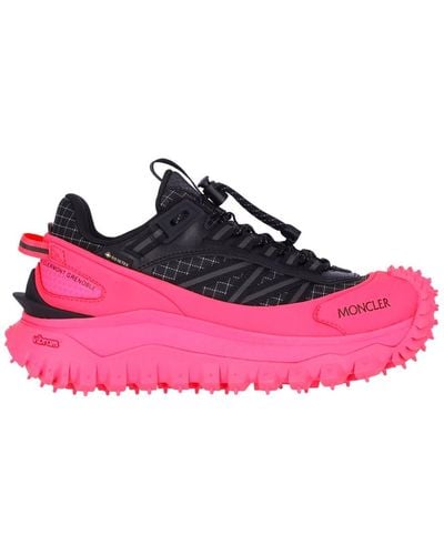 Moncler Trailgrip Trainers - Pink