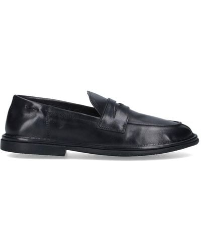 Alexander Hotto Leather Loafers - Black