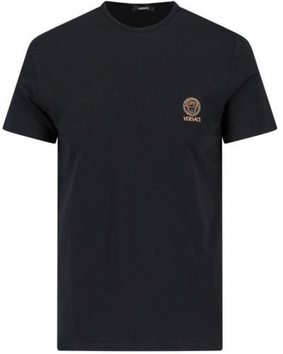 Versace T-Shirt Intima "Medusa" - Nero