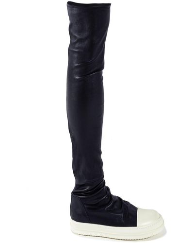 Rick Owens Stivali "Stocking" - Blu