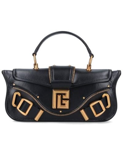 Balmain Borsa A Mano "Blaze" - Nero