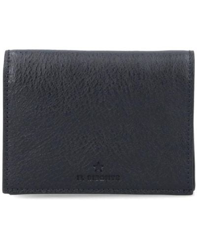 Il Bisonte Bi-fold Wallet "oliveta" - Black