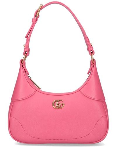 Gucci Aphrodite Small Shoulder Bag - Pink