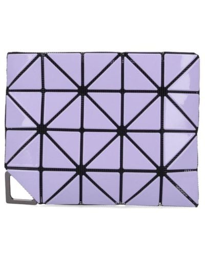 Bao Bao Issey Miyake Geometric Wallet - Purple
