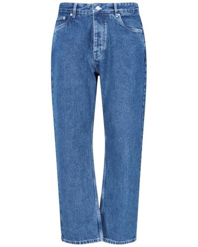 Studio Nicholson Jeans Dritti - Blu