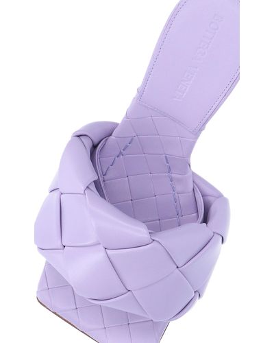 Bottega Veneta "lido" Sandals - Purple