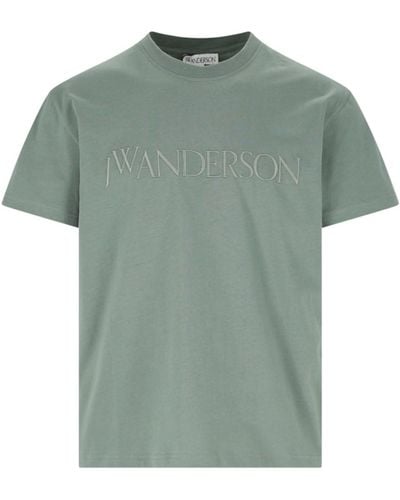 JW Anderson Logo T-shirt - Green