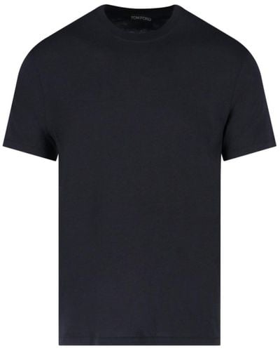 Tom Ford Basic T-shirt - Black