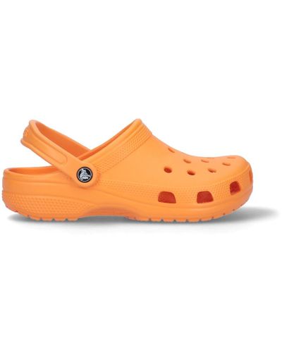 Crocs™ 'classic Sabot U' Sandals - Orange