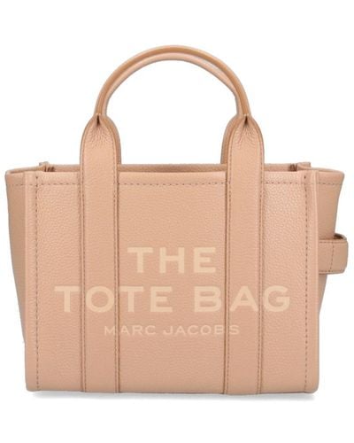 Marc Jacobs The Leather Crossbody Tote Bag - Pink