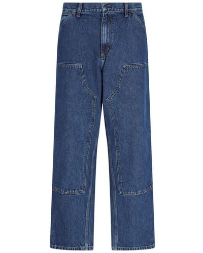 Carhartt 'double Knee' Jeans - Blue