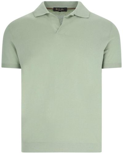 Loro Piana Basic Polo Shirt - Green