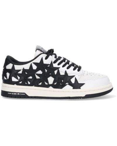 Amiri Star Detail Sneakers - Black