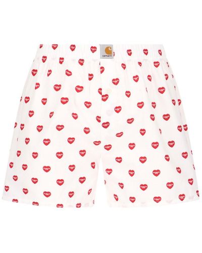 Carhartt Heart Boxer Shorts - Red