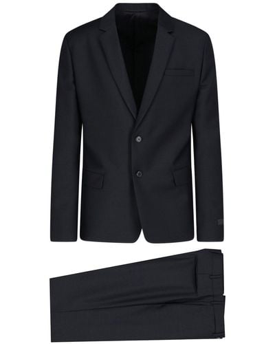 Prada Single-breasted Suit - Black