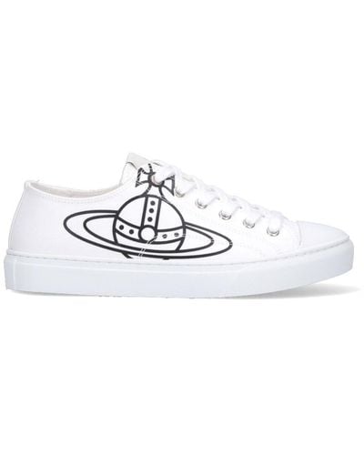 Vivienne Westwood "plimsoll Low Top 2.0" Trainers - White