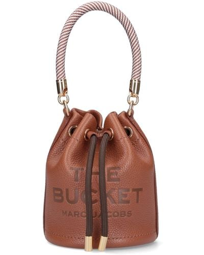 Marc Jacobs The Mini Bucket - Brown