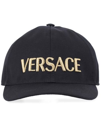 Versace Cappello Baseball Logo - Nero