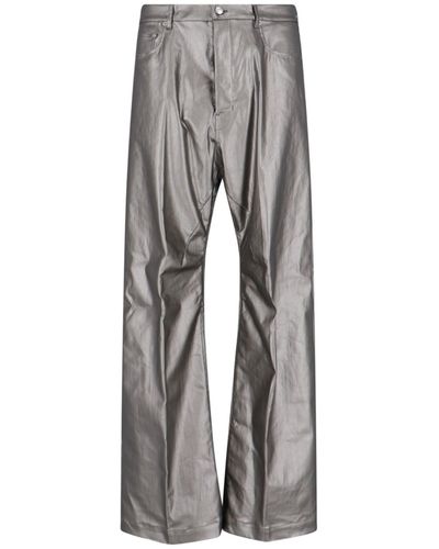 Rick Owens Coated Jeans - Gray
