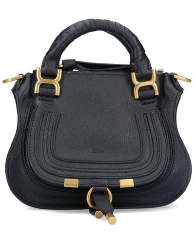 Chloé Marcie Mini Bag - Black