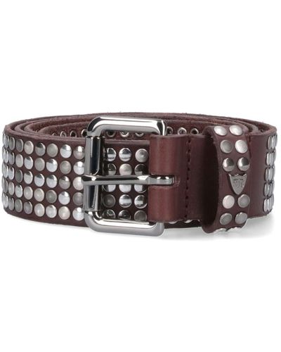 HTC Studded Belt - Brown