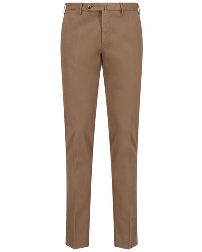 PT Torino Slim Pants - Brown