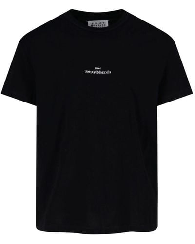Maison Margiela T-Shirts And Polos - Black