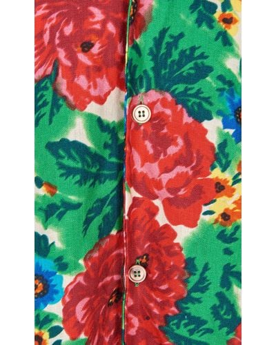 Gucci Floral Print Shirt - Multicolor
