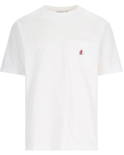 Gramicci T-Shirt Logo - Bianco