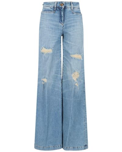 The Seafarer Palazzo Pants - Blue