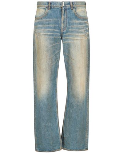 Givenchy Jeans Gamba Dritta - Blu
