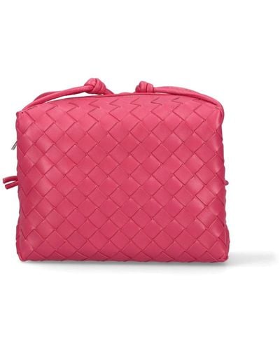 Bottega Veneta Small 'loop' Shoulder Bag - Pink