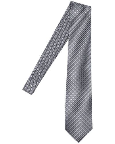 Tom Ford Jacquard Tie - Grey