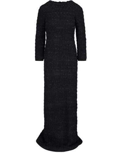 Balenciaga Back-to-front Maxi Dress - Black