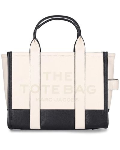 Marc Jacobs "the Colorblock" Media Tote Bag - White