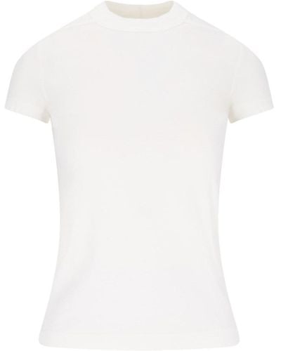 Rick Owens Basic T-shirt - White