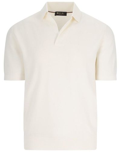 Loro Piana Basic Polo Shirt - White
