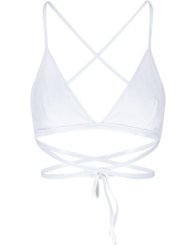 Isabel Marant 'solange' Top Bikini - White