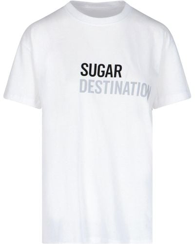 Sugar T-Shirt Destination - Bianco