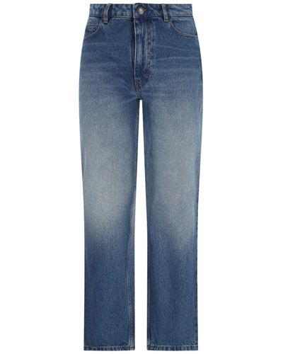 Ami Paris Straight Jeans - Blue