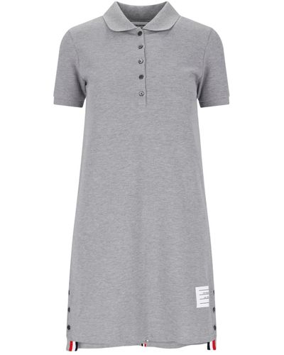 Thom Browne 'Rwb' Dress - Gray
