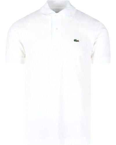 Lacoste 'l.12.12' Polo Shirt - White