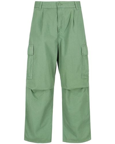 Carhartt 'cole' Twill Cargo Trousers - Green