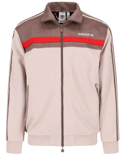 adidas 'track Top Premium' Sweatshirt - Pink