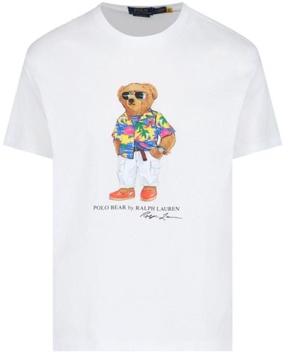 Polo Ralph Lauren 'polo Bear' T-shirt - White
