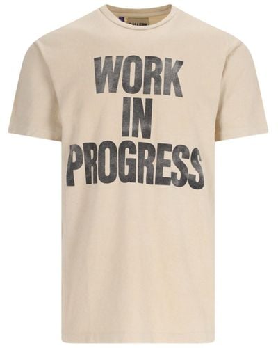 GALLERY DEPT. 'work In Progress' T-shirt - White